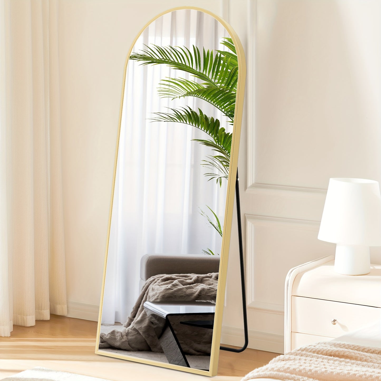 Arched Full Length Mirror- 64"x21"/ 59"x16"