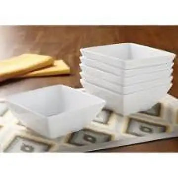 16 Piece Square Porcelain Dinnerware Set