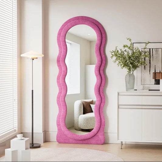 Wavy Mirror Full Length, 63"x24"