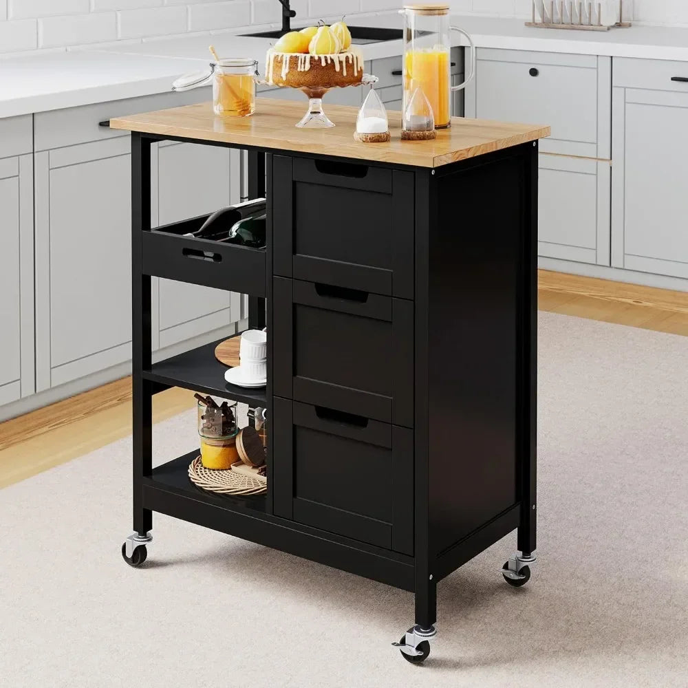 Kitchen trolley for household trolleys