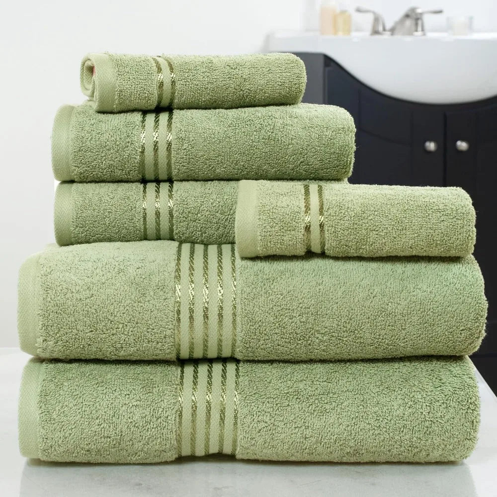 6 Hand Towels Towel 18PC Towel Set