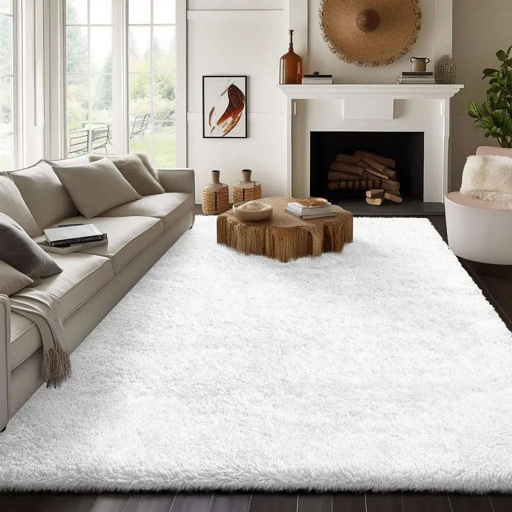 Ophanie 8x10 White Area Rug