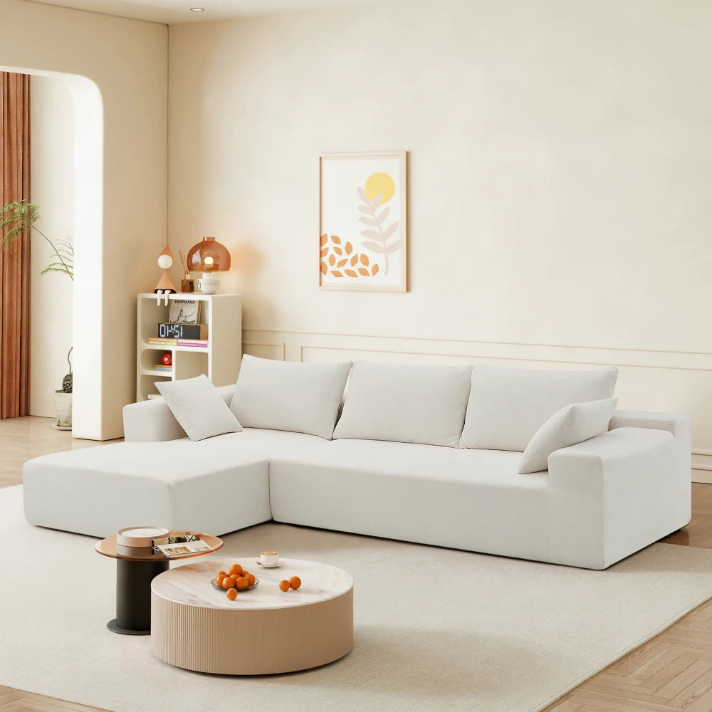 109*68" Modular Sectional Living Room Sofa Set