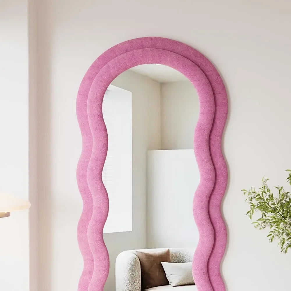 Wavy Mirror Full Length, 63"x24"