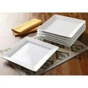 16 Piece Square Porcelain Dinnerware Set