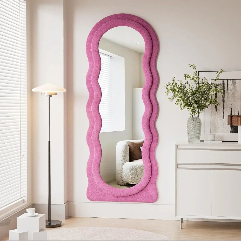 Wavy Mirror Full Length, 63"x24"