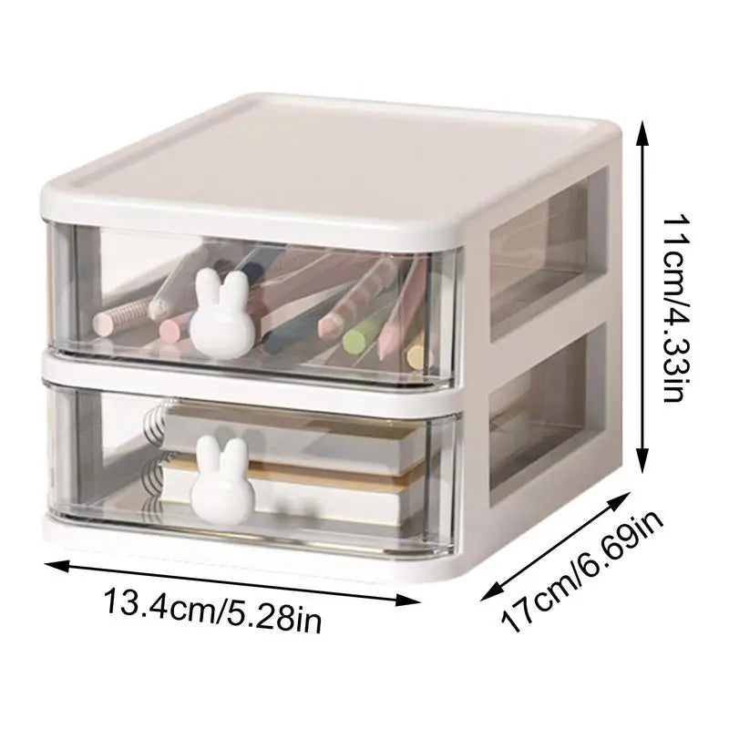 Multi-functional Desktop Organizer Drawer Box