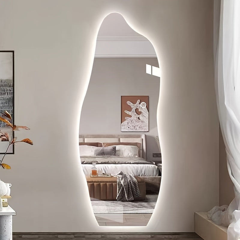 Simple Wall-mounted Floor Mirror